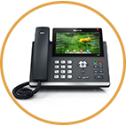 טלפוני IP - טלפון חכם מדם SIP-T48G