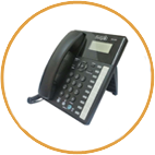 TEL 220 טלפון אנלוגי מתקדם לעסקים עם שיחה מזוהה